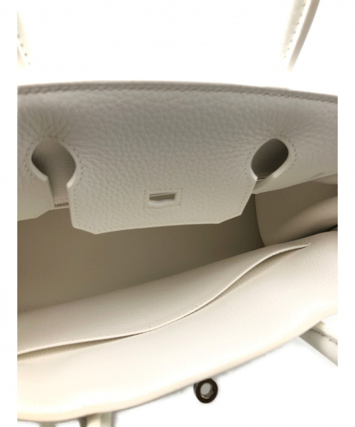 HERMES（エルメス）HERMES (エルメス) バーキン30 ホワイト サイズ:30 バーキン30 トリヨンクレマンス D刻印(2019年)の古着・服飾アイテム
