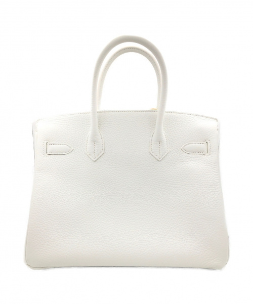 HERMES（エルメス）HERMES (エルメス) バーキン30 ホワイト サイズ:30 バーキン30 トリヨンクレマンス D刻印(2019年)の古着・服飾アイテム