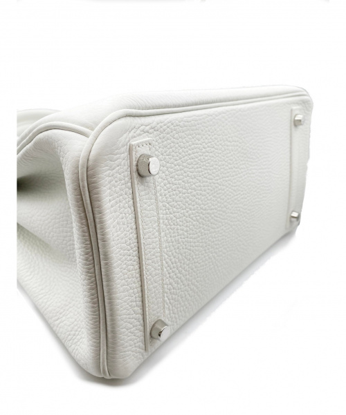 HERMES（エルメス）HERMES (エルメス) バーキン30 ホワイト サイズ:30 バーキン30 トリヨンクレマンス D刻印(2019年)の古着・服飾アイテム