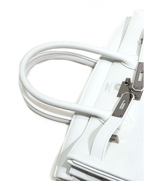 HERMES（エルメス）HERMES (エルメス) バーキン30 ホワイト サイズ:30 バーキン30 トリヨンクレマンス D刻印(2019年)の古着・服飾アイテム