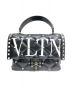 VALENTINO（ヴァレンティノ）の古着「2WAYショルダーバッグ」｜ブラック