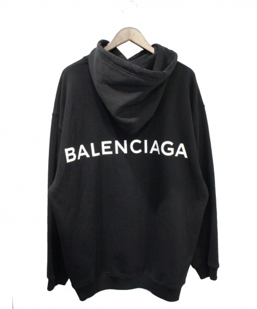 BALENCIAGA（バレンシアガ）BALENCIAGA (バレンシアガ) パーカー ブラック サイズ:Mの古着・服飾アイテム