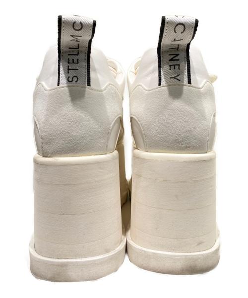STELLA McCARTNEY（ステラマッカートニー）STELLA McCARTNEY (ステラマッカートニー) プラットフォームスニーカー ホワイト サイズ:37 エクリプスの古着・服飾アイテム