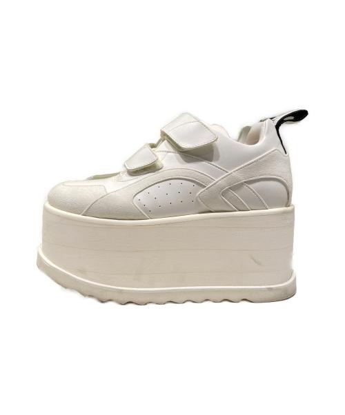 STELLA McCARTNEY（ステラマッカートニー）STELLA McCARTNEY (ステラマッカートニー) プラットフォームスニーカー ホワイト サイズ:37 エクリプスの古着・服飾アイテム