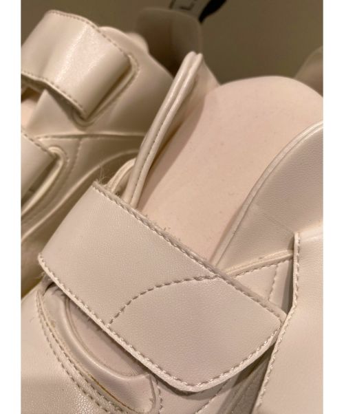 STELLA McCARTNEY（ステラマッカートニー）STELLA McCARTNEY (ステラマッカートニー) プラットフォームスニーカー ホワイト サイズ:37 エクリプスの古着・服飾アイテム