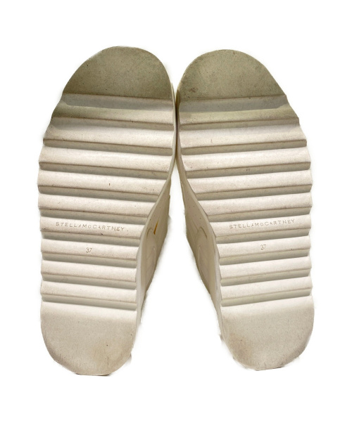 STELLA McCARTNEY（ステラマッカートニー）STELLA McCARTNEY (ステラマッカートニー) プラットフォームスニーカー ホワイト サイズ:37 エクリプスの古着・服飾アイテム