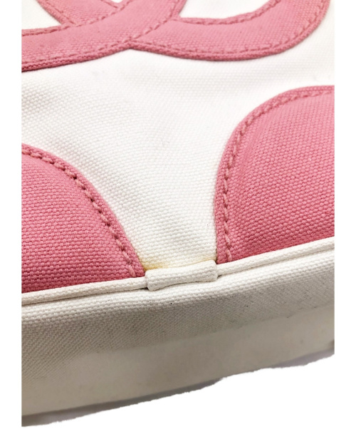 CHANEL（シャネル）CHANEL (シャネル) マシュマロ トートバッグ ホワイト×ピンク サイズ:- マシュマロ 8714781の古着・服飾アイテム