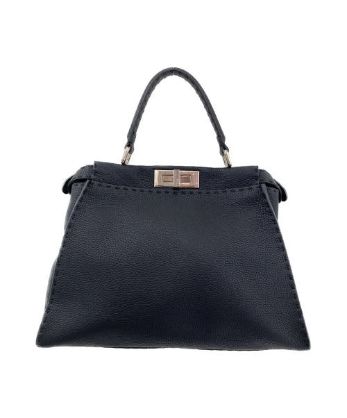 FENDI（フェンディ）FENDI (フェンディ) ピーカブー　セレリア ブラック サイズ:ミディアムの古着・服飾アイテム