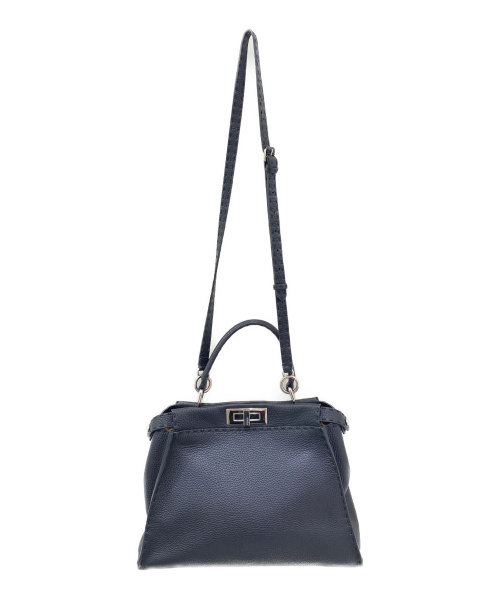 FENDI（フェンディ）FENDI (フェンディ) ピーカブー　セレリア ブラック サイズ:ミディアムの古着・服飾アイテム