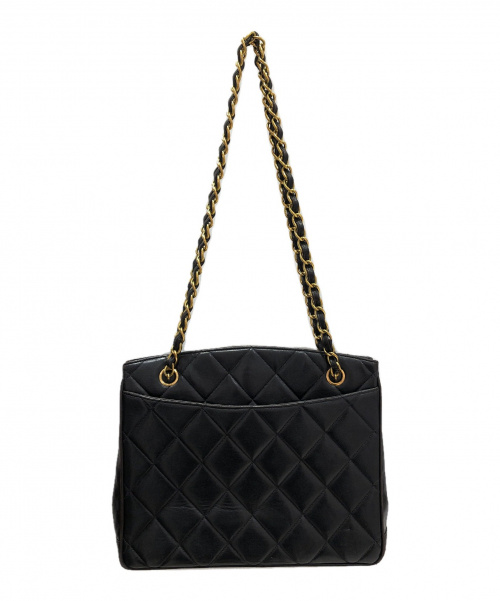 CHANEL（シャネル）CHANEL (シャネル) マトラッセチェーントートバッグ ブラック サイズ:-の古着・服飾アイテム