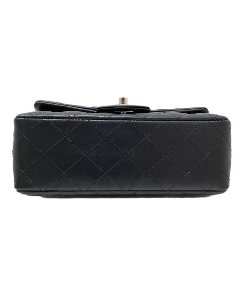 CHANEL（シャネル）CHANEL (シャネル) シングルフラップミニマトラッセ ブラック サイズ:ミニの古着・服飾アイテム