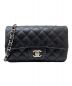 CHANEL（シャネル）の古着「シングルフラップミニマトラッセ」｜ブラック
