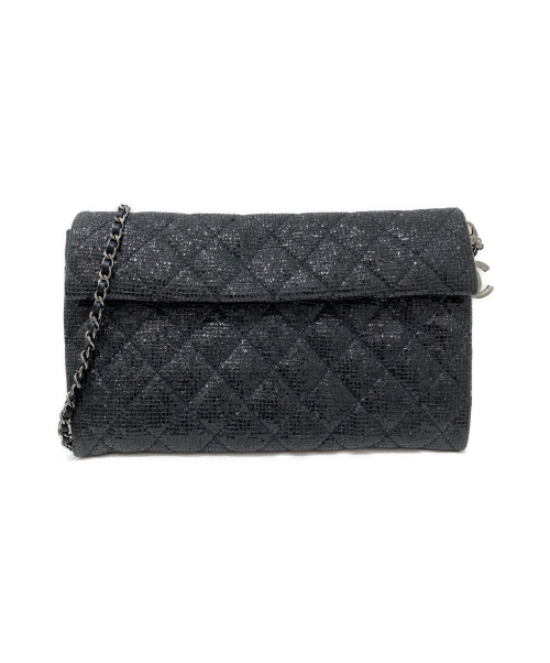 CHANEL（シャネル）CHANEL (シャネル) チェーンショルダーバッグ ブラック サイズ:- 2014Xmas限定の古着・服飾アイテム