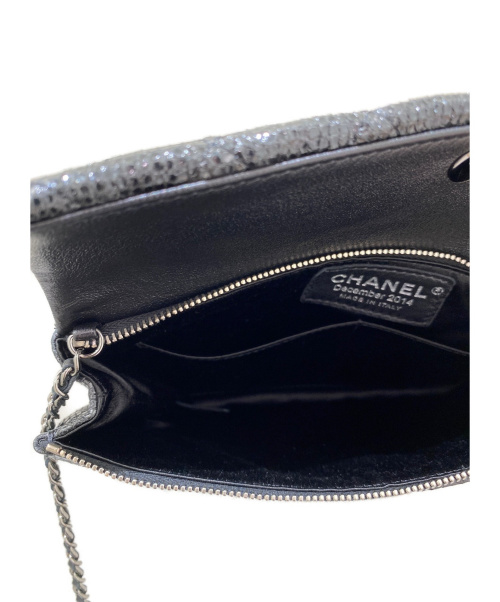 CHANEL（シャネル）CHANEL (シャネル) チェーンショルダーバッグ ブラック サイズ:- 2014Xmas限定の古着・服飾アイテム