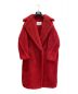 MaxMara（マックスマーラ）の古着「テディベアコート」｜レッド