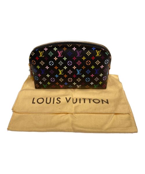 LOUIS VUITTON（ルイ ヴィトン）LOUIS VUITTON (ルイ ヴィトン) ポシェットコスメティック ブラック サイズ:-の古着・服飾アイテム