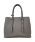 PRADA (プラダ) SAFFIANO CUIR/ハンドバッグ グレー サイズ:-：79800円