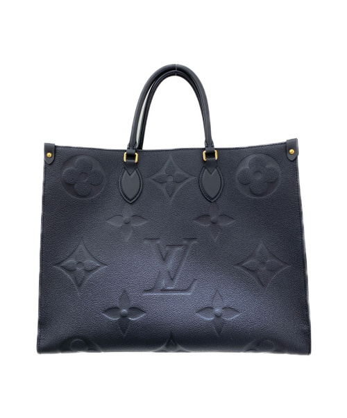 LOUIS VUITTON（ルイ ヴィトン）LOUIS VUITTON (ルイ ヴィトン) オンザゴーGM ブラック サイズ:- モノグラム・アンプラント M44925の古着・服飾アイテム