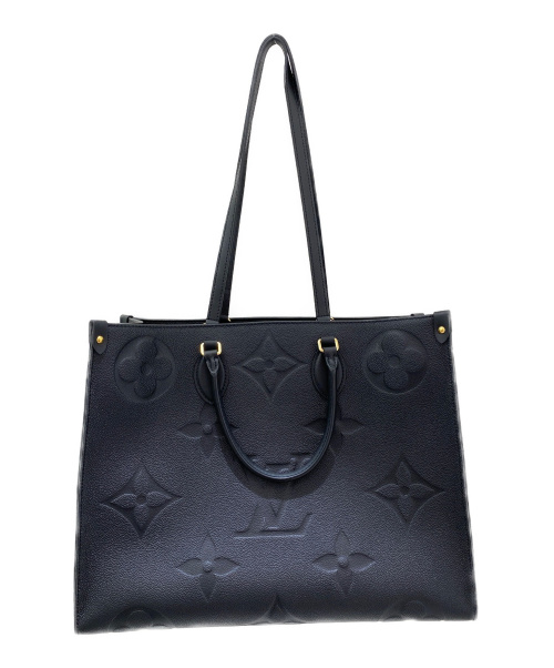 LOUIS VUITTON（ルイ ヴィトン）LOUIS VUITTON (ルイ ヴィトン) オンザゴーGM ブラック サイズ:- モノグラム・アンプラント M44925の古着・服飾アイテム