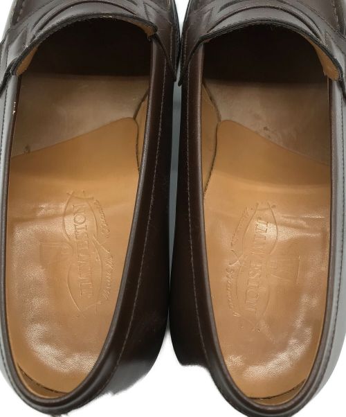 J.M.WESTON（ジェイエムウエストン）J.M.WESTON (ジェイエムウエストン) シグニチャーローファー ブラウン サイズ:SIZE 7Eの古着・服飾アイテム