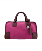 LOEWEロエベ）の古着「アマソナ28」｜ボルドー×ピンク