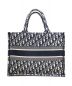 Christian Dior (クリスチャン ディオール) BOOK TOTE ネイビー サイズ:スモール：258000円
