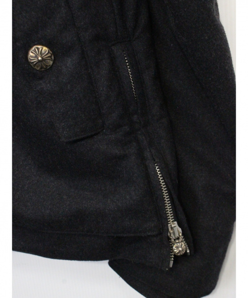 CHROME HEARTS（クロムハーツ）CHROME HEARTS (クロムハーツ) ボアジャケット ダークグレー サイズ:Lの古着・服飾アイテム