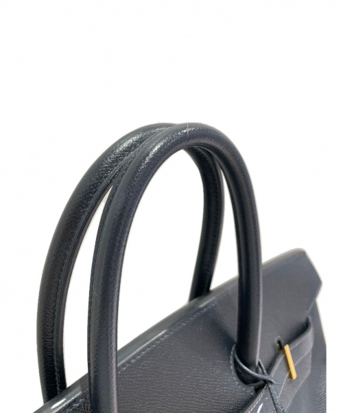 HERMES（エルメス）HERMES (エルメス) バーキン35 ダークネイビー サイズ:35 クシュベル □G刻印 ゴールド金具　の古着・服飾アイテム
