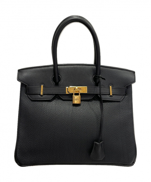 HERMES（エルメス）HERMES (エルメス) バーキン30 ブラック サイズ:30 トゴ　□C刻印　ゴールド金具の古着・服飾アイテム