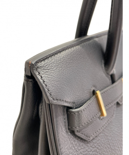 HERMES（エルメス）HERMES (エルメス) バーキン30 ブラック サイズ:30 トゴ　□C刻印　ゴールド金具の古着・服飾アイテム