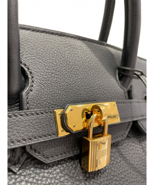 HERMES（エルメス）HERMES (エルメス) バーキン30 ブラック サイズ:30 トゴ　□C刻印　ゴールド金具の古着・服飾アイテム