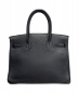 HERMES (エルメス) バーキン30 ブラック サイズ:30 トゴ　□C刻印　ゴールド金具：1400000円