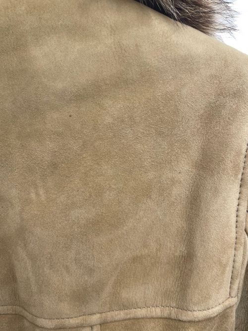 GUCCI（グッチ）GUCCI (グッチ) ムートンコート ベージュ サイズ:38の古着・服飾アイテム
