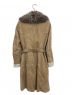 GUCCI (グッチ) ムートンコート ベージュ サイズ:38：52800円
