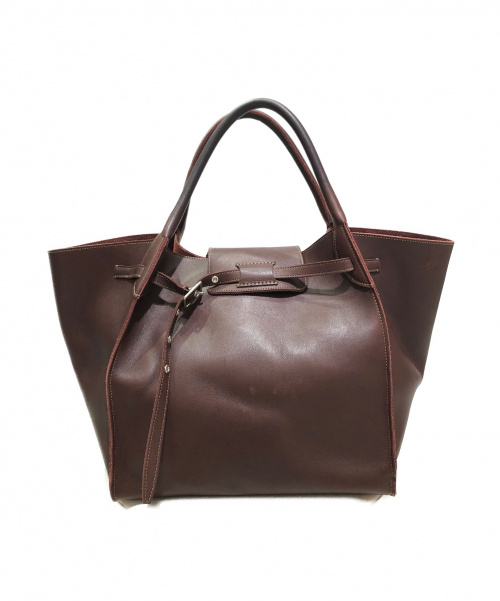CELINE（セリーヌ）CELINE (セリーヌ) ビッグバッグ ブラウン サイズ:- ミディアムの古着・服飾アイテム