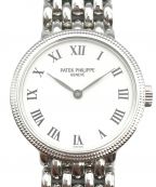 PATEK PHILIPPEパテックフィリップ）の古着「レディースリストウォッチ」｜ホワイト