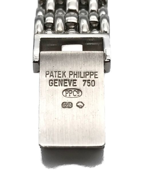 PATEK PHILIPPE（パテックフィリップ）PATEK PHILIPPE (パテックフィリップ) レディースリストウォッチ ホワイトの古着・服飾アイテム