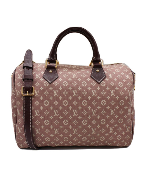 LOUIS VUITTON（ルイ ヴィトン）LOUIS VUITTON (ルイ ヴィトン) スピーディ30 バンドリエール ブラウン サイズ:30 ミニモノグラム M56704 MB4089の古着・服飾アイテム