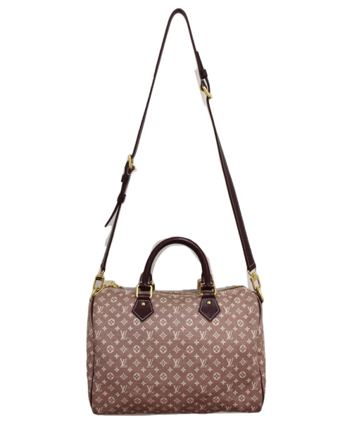 LOUIS VUITTON（ルイ ヴィトン）LOUIS VUITTON (ルイ ヴィトン) スピーディ30 バンドリエール ブラウン サイズ:30 ミニモノグラム M56704 MB4089の古着・服飾アイテム