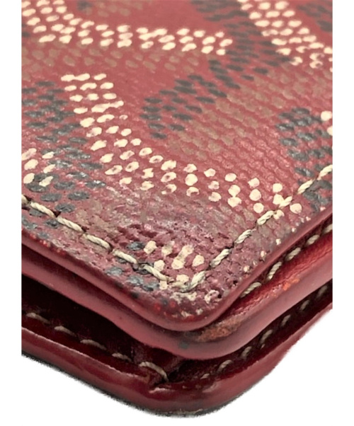 GOYARD（ゴヤール）GOYARD (ゴヤール) リシュリュー モノグラム2つ折り長財布 レッド サイズ:- APM20502 BEX020056の古着・服飾アイテム