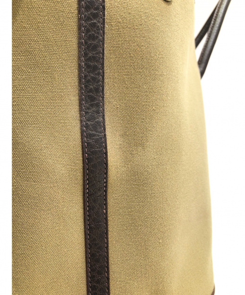 HERMES（エルメス）HERMES (エルメス) トートバッグ オリーブ サイズ:PM ガーデンパーティーPM トワルオフィシエ □Fの古着・服飾アイテム