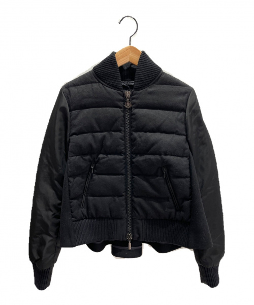 MONCLER（モンクレール）MONCLER (モンクレール) GENTAUバックフレア ダウンブルゾン ブラック サイズ:00の古着・服飾アイテム