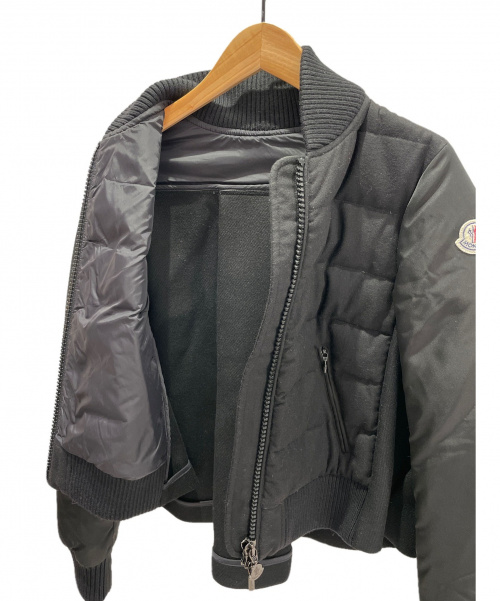 MONCLER（モンクレール）MONCLER (モンクレール) GENTAUバックフレア ダウンブルゾン ブラック サイズ:00の古着・服飾アイテム