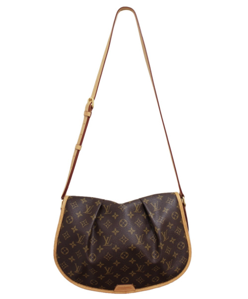 LOUIS VUITTON（ルイ ヴィトン）LOUIS VUITTON (ルイ ヴィトン) メニルモンタンMM ブラウン サイズ:MM モノグラム M40473 MI0152の古着・服飾アイテム