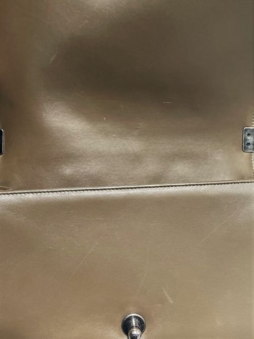 CHANEL（シャネル）CHANEL (シャネル) ボーイシャネル チェーンショルダーバッグ カーキ サイズ:25の古着・服飾アイテム
