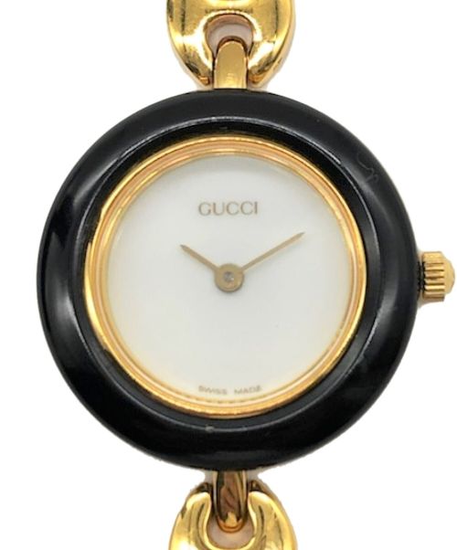 GUCCI（グッチ）GUCCI (グッチ) 6色チェンジベゼルウォッチ ホワイト サイズ:-の古着・服飾アイテム