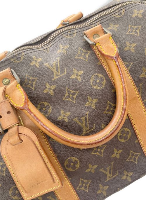 LOUIS VUITTON（ルイ ヴィトン）LOUIS VUITTON (ルイ ヴィトン) キーポル・バンドリエール55 ブラウン サイズ:55の古着・服飾アイテム
