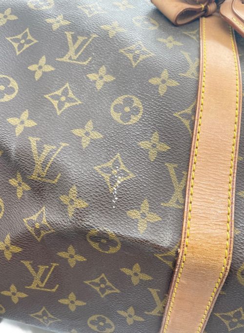 LOUIS VUITTON（ルイ ヴィトン）LOUIS VUITTON (ルイ ヴィトン) キーポル・バンドリエール55 ブラウン サイズ:55の古着・服飾アイテム