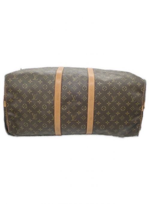 LOUIS VUITTON（ルイ ヴィトン）LOUIS VUITTON (ルイ ヴィトン) キーポル・バンドリエール55 ブラウン サイズ:55の古着・服飾アイテム