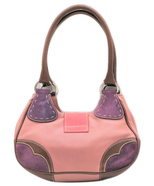 PRADA（プラダ）PRADA (プラダ) ハンドバッグ ピンク サイズ:- BR1473 113の古着・服飾アイテム